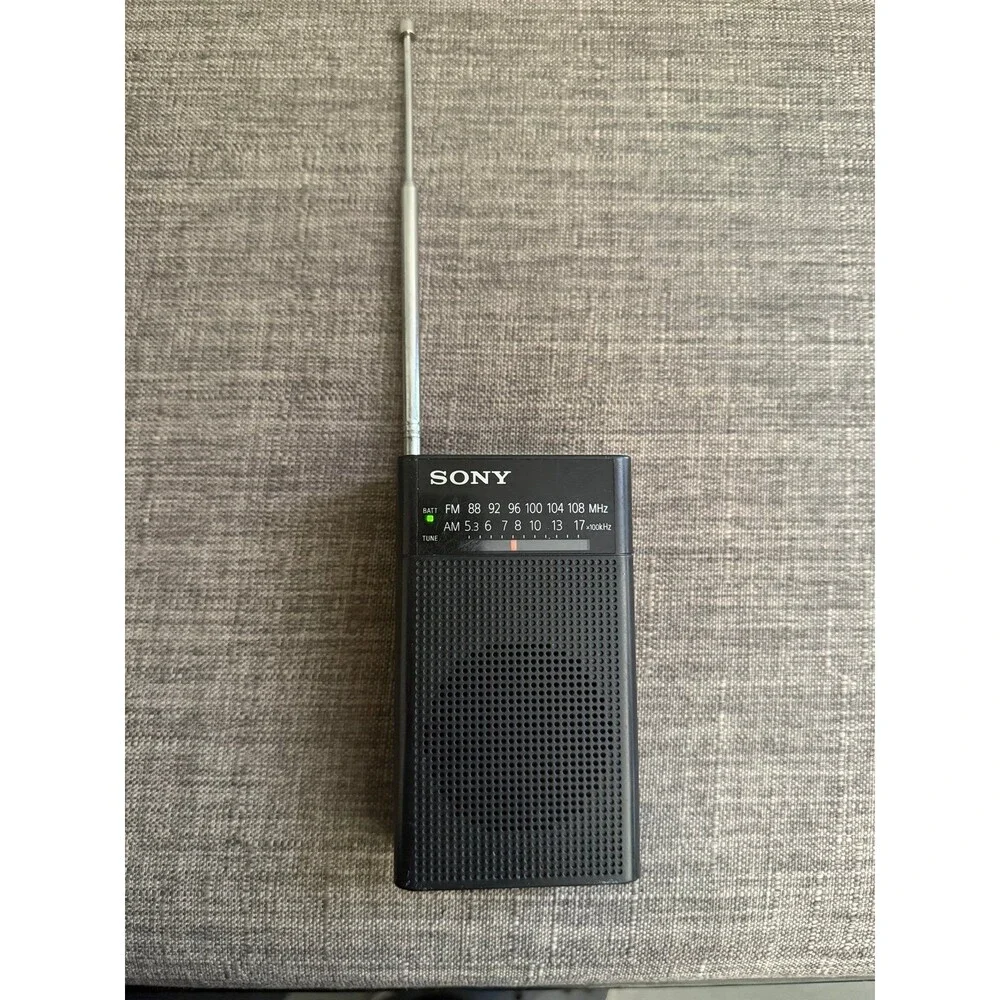 Vintage Sony ICF-P26 Portable Pocket FM/AM Radio *Tested*